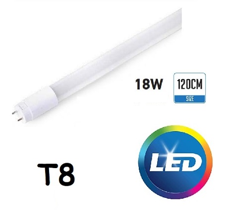 Neon Led T8 120cm 18w Luce Natura 2000 Lumen